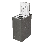 Стиральная машина Maunfeld SILVER MFWM127ISSL серебристый, загрузка вертикальная 7 кг, 1200 об/мин., класс: А+++, фото15