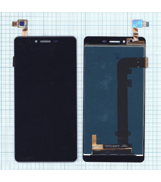 Дисплей для Micromax Canvas 6 Pro E484 черный