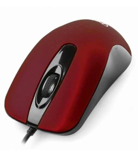 Мышь проводная Gembird MOP-400-R красный, 1000 dpi, USB, кнопки - 3