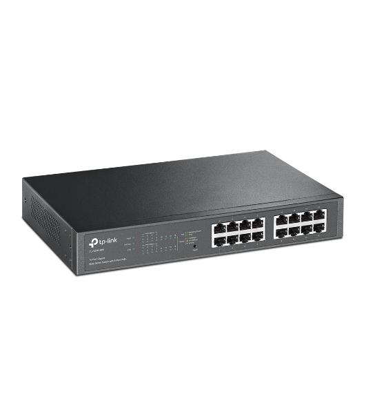 Коммутатор TP-Link SMB TL-SG1016PE Easy Smart гигабитный 16-портовый коммутатор с 8 портами PoE+