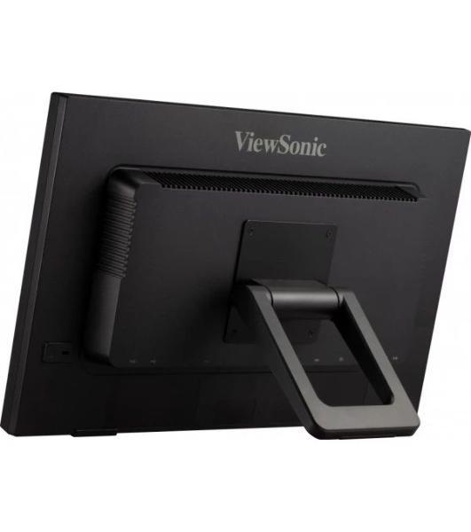 Монитор 21.5' ViewSonic TD2223 VA 1920x1080, 75 Гц, 6.5 мс, 16:9, 250 кд/м², VGA, DVI-D, HDMI 1.4, DP, USB Hub (2×USB 2.0), 3.5 Jack, аудиовход, динамики (2×2 Вт), сенсорный экран (IR Touch), черный
