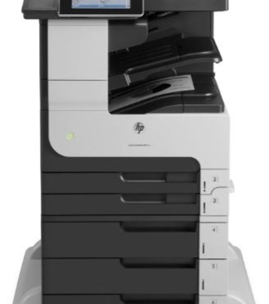 МФУ лазерное HP LaserJet Enterprise MFP M725z, лазерный принтер/сканер/копир/факс A3, 40ppm, 1200dpi, 1Gb, 320Gb HDD, 6 trays 100+250+250+3x500, Stand, ADF100, Duplex, Stapler, USB/LAN/FIH, Color LCD20i, 1y warr, замена Q7830A M5035x, Q7831A M5035xs)