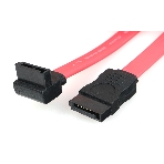 Кабель интерфейсный SATA Cablexpert CC-SATADATA90-N, Sata3 7pin/7pin угловой, медн.проводник, 50 см, пакет, фото 1