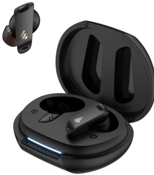 Наушники TWS Edifier NeoBuds S черный, внутриканальные, Bluetooth, активное шумоподавление, до 6 ч