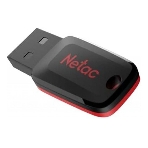 Флешка USB Netac U197 (NT03U197N-016G-20BK), 16Gb, USB 2.0, R/W 25/10, черный/красный, фото3
