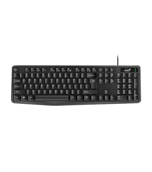 Клавиатура проводная Genius Smart KB-117, USB, черный