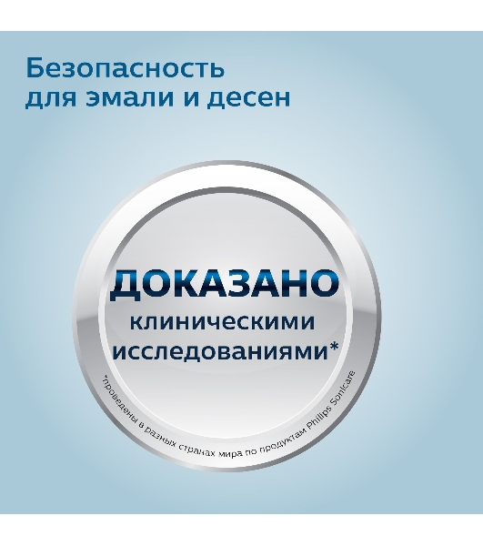 Электрическая зубная щетка Philips Sonicare 3100 series, 1 стандартная насадка C1 ProResults