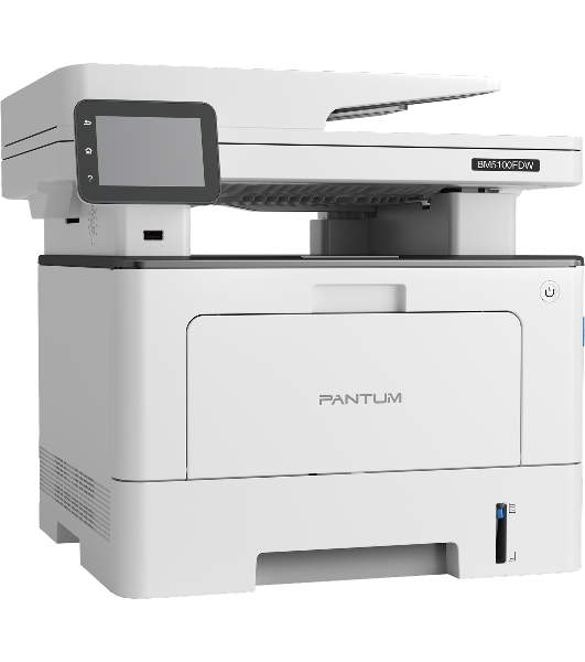 МФУ лазерное Pantum BM5100FDW, A4, ч/б, печ. до 40 стр/мин., скан. до 24 стр/мин., 1200 x 1200 dpi, USB, RJ-45, Wi-Fi, проектная модель