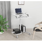 Стол для ноутбука Cactus VM-FDS108 столешница МДФ белый 71x39.2x110см (CS-FDS108WWT), фото13