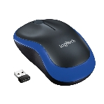 Мышь беспроводная Logitech M185 синий, 1000 dpi, радиоканал, USB, кнопки - 3, фото30