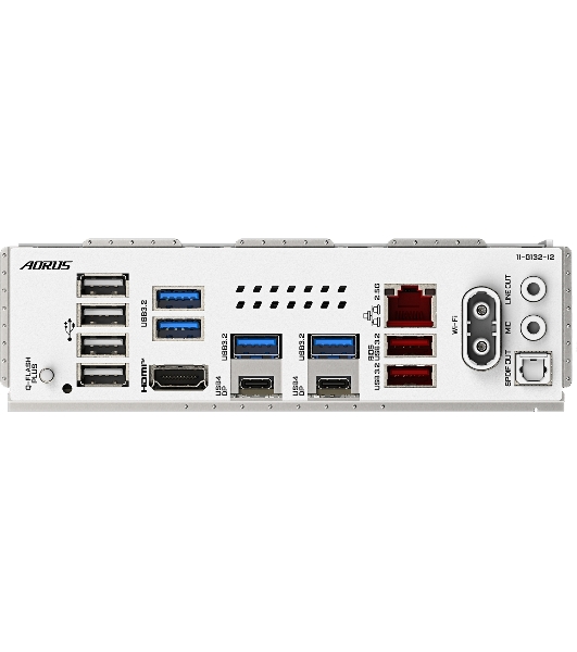 Материнская плата Gigabyte X870E A ELITE WF7 ICE, AM5, AMD X870, 4xDDR5, 4xSATA, 4xM.2, 1xPCIe 5.0 x16, 1xPCIe 4.0 x4, 1xPCIe 3.0 x2, 1xHDMI (v2.1), 2xUSB Type-C, 2xUSB-A 10Gbps, 4xUSB-A 5Gbps, 4xUSB-A 2.0, S/PDIF, 1x2.5Gb LAN, Wi-Fi 7, Bluetooth 5.4, 2x3.5 мм, 7.1, ATX