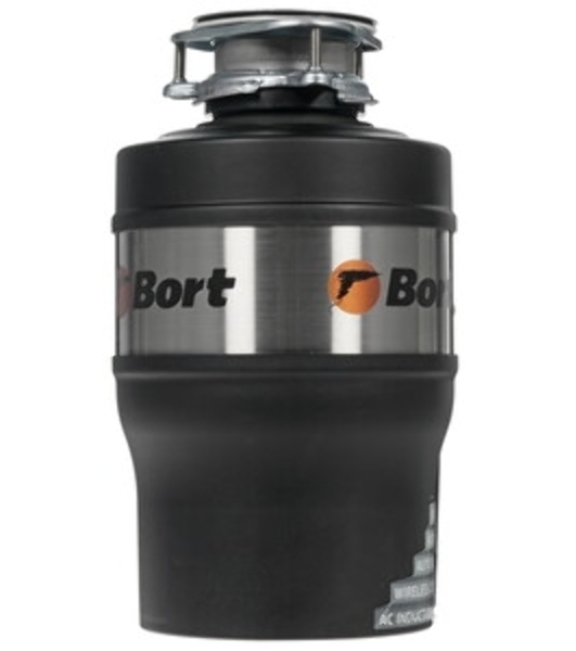 Измельчитель пищевых отходов Bort Alligator Max, 560 Вт., объем 1 600 мл., ПДУ