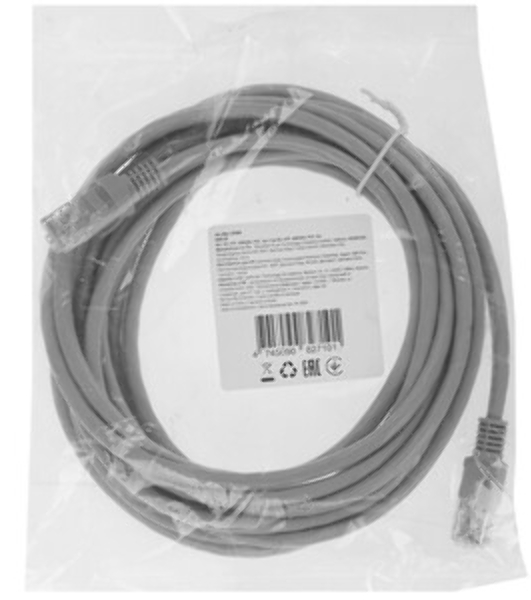 Кабель Defender RJ45-05 Cat 5E, UTP, AWG24, PVC, 5м