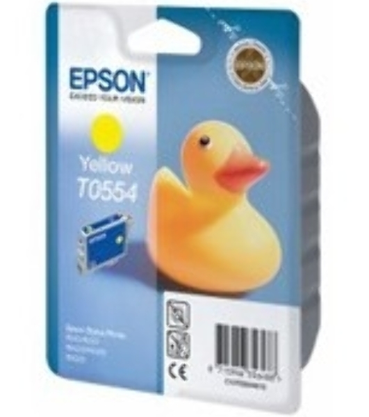 Картридж струйный Epson C13T05544010 желтый для Epson RX520/R240