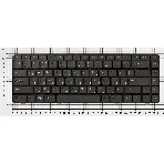 Клавиатура для ноутбука Dell Inspiron 1370 13z черная, фото4