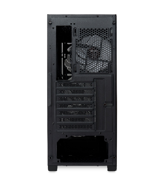 Компьютерный корпус HSPD M520, Mesh Mid Tower, черный, slide TG, 0.45 SPCC, 4x120мм ARGb ATX, mATX, mITX 160/330/184мм 2x2.5', -, 7xPCI 2xUSB-A 3.0, 1xUSB-A 1.0 390x200x449мм