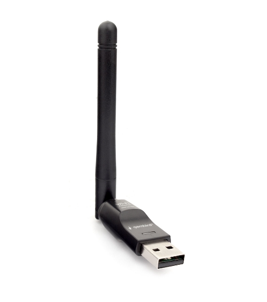 Сетевой адаптер Wi-Fi Gembird WNP-UA-011, 150 Мбит, с антенной, USB, 802.11b/g/n, MT7601