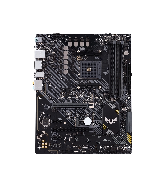 Материнская плата ASUS TUF GAMING B550-PLUS, AM4, AMD B550, 4xDDR4, 6xSATA, 2xM.2, 1xPCIe 4.0 x16, 1xPCIe 3.0 x16, 3xPCIe x1, 1xHDMI, 1xDP, 1x 2.5Gb LAN, 4xUSB-A 3.2 Gen 1, 1xUSB-A 3.2 Gen 2, 2xUSB-A 2.0, 1xUSB-C 3.2 Gen 2, 5x3.5 мм, 7.1, ATX