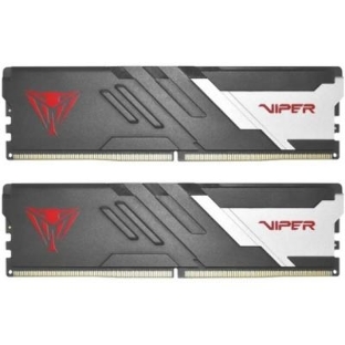 Оперативная память Patriot Viper Venom, DDR5, 64GB (2x32GB), 5200MHz, CL40, DIMM, с радиаторами, черный