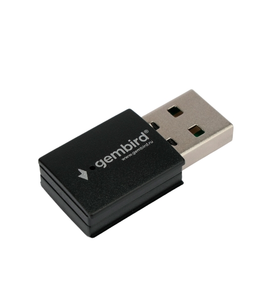 Сетевой адаптер Wi-Fi+Bluetooth Gembird WNP-UA-017, 150 Мбит, мини, USB, 802.11b/a/g/n/ac, RTL87