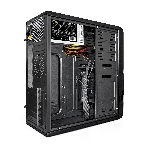 Компьютерный корпус Miditower ExeGate XP-329S-UNS500 (ATX, БП UNS500 с вент. 12см, 2*USB, аудио, черный), фото7