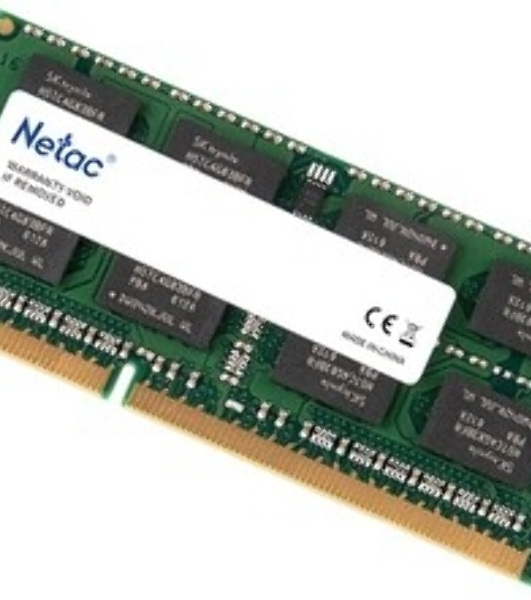 Оперативная память NETAC Basic, DDR3L, 8GB (1x8GB), 1600MHz, CL11, SO-DIMM