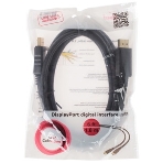 Кабель miniDP<->DP Cablexpert CCP-mDP2-6, 20M/20M, v.1.2, 4K, 1.8м, черный, позол.разъемы, пакет, фото6