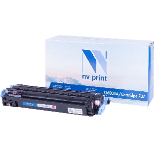 Картридж лазерный NVPrint совместимый HP Q6003A/Can707 Magenta для LJ Color CM1015MFP/1017MFP/1600/2600N (2000k)