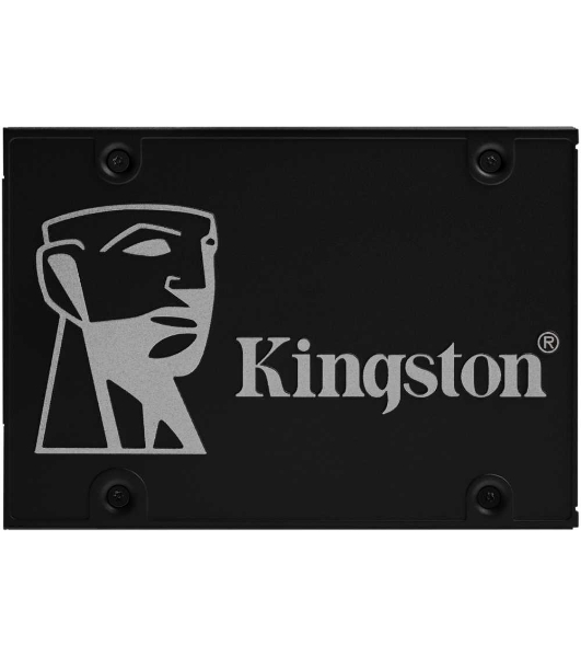Накопитель SSD Kingston KC600, 256Gb, SATA III, 2.5', R/W 550/500