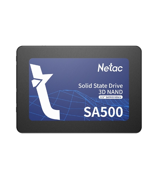 Накопитель SSD Netac SA500, 2Tb, SATA III, 2.5', R/W 530/475
