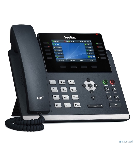 Телефон VOIP 16LINE SIP-T46U YEALINK
