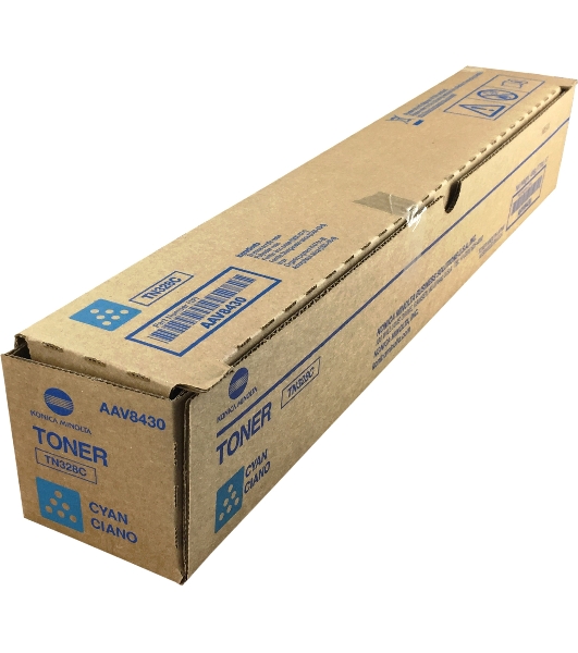 Тонер-картридж Konica Minolta TN-­328C для C250i/C300i/C360i, 28К голубой AAV8450