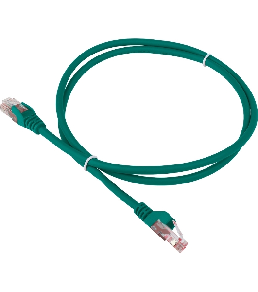 Патч-корд LANMASTER LSZH UTP кат.6, 0.5 м, зеленый