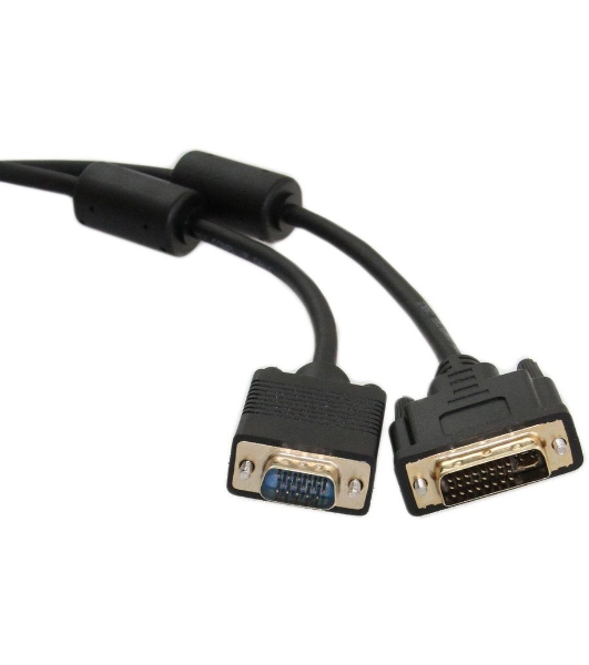 Кабель-переходник DVI (24+5)----> VGA_M/M 1,8м Telecom (TA680F-1.8M) Кабель-переходник DVI (24+5)----> VGA_M/M 1,8м Telecom (TA680F-1.8M)