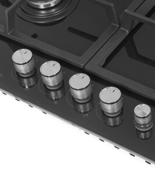 Газовая варочная панель Beko HILG64235S черный