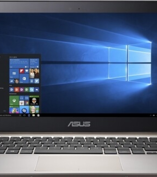Крышка для Asus Zenbook UX305LA FHD темно-серая