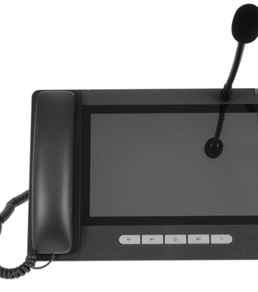 Fanvil Paging Console PhoneAndroid 9.0 Built-in Adjustable 8MP Camera with a Privacy Cover10-party Audio Conference,3-party Video ConferencPTM handsetDual Gigabit ports, PoE IntegratedHD Voice