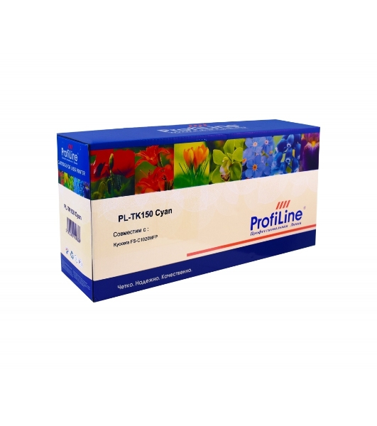 Картридж лазерный ProfiLine PL-TK-150C для принтеров Kyocera Mita FS-C1020MFP/FS-C1020MFP Plus/FS-C1020MFPe Голубой 6000 копий