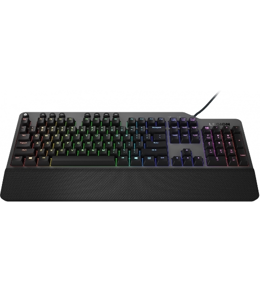 Клавиатура Lenovo Legion K500 RGB Mechanical проводная, USB Type-A, серый
