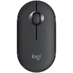 Мышь беспроводная Logitech Pebble M350 графитовый, 1000 dpi, радиоканал, Bluetooth, USB, кнопки - 3, фото21