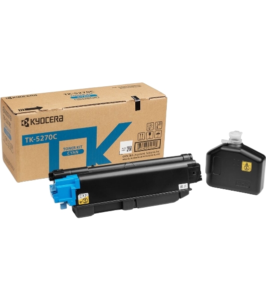 Картридж лазерный Kyocera TK-5270C (1T02TVCNL0) голубой для M6230cidn/M6630cidn/P6230cdn 6000 стр