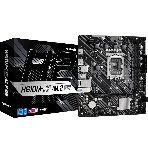 Материнская плата ASRock H610M-H2/M.2 D5, LGA 1700, Intel H610, 2xDDR5, 4xSATA, 1xM.2, 1xPCIe 4.0 x16, 1xPCIe x1, 2xHDMI, 1x 1Gb LAN, 4xUSB-A 2.0, 2xUSB-A 3.2 Gen 1, 3x3.5 мм, 7.1, mATX, фото2