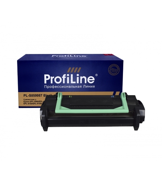Картридж струйный ProfiLine PL-S050087 для принтеров Epson EProfiLine PL-5900/EProfiLine PL-5900L/EProfiLine PL-6100/EProfiLine PL-6100L Black 6000 копий