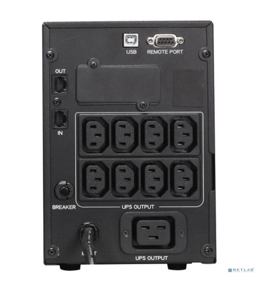 Источник бесперебойного питания Powercom Smart King Pro+ SPT-2000-II LCD 1600Вт 2000ВА черный