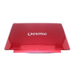 Крышка матрицы для Toshiba Qosmio F60 красная, фото 1