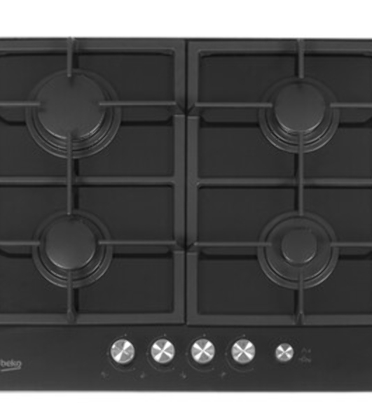 Газовая варочная панель Beko HILG64235S черный