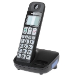 Телефон беспроводной (DECT) Panasonic KX-TGE110RUB черный АОН, фото5
