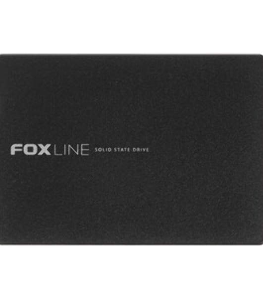 Накопитель SSD Foxline SSD X5ST, 240GB, 2.5' 7mm, SATA3, 3D TLC, R/W 500/450MB/s, IOPs 60 000/70 000, TBW 300, DWPD 1 (2 года)