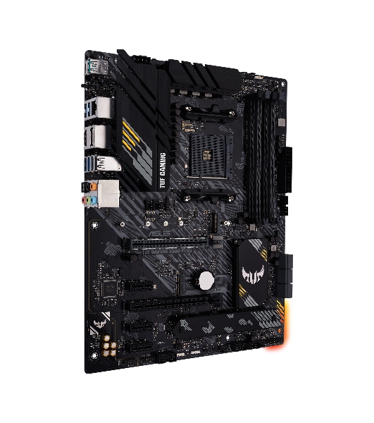 Материнская плата ASUS TUF GAMING B550-PLUS, AM4, AMD B550, 4xDDR4, 6xSATA, 2xM.2, 1xPCIe 4.0 x16, 1xPCIe 3.0 x16, 3xPCIe x1, 1xHDMI, 1xDP, 1x 2.5Gb LAN, 4xUSB-A 3.2 Gen 1, 1xUSB-A 3.2 Gen 2, 2xUSB-A 2.0, 1xUSB-C 3.2 Gen 2, 5x3.5 мм, 7.1, ATX