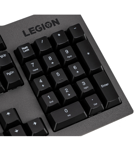 Клавиатура Lenovo Legion K500 RGB Mechanical проводная, USB Type-A, серый